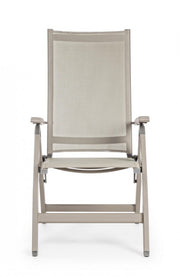 Reclining outdoor armchair Tortora VICTOR 59x71x h113 cm