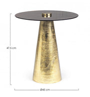 Coffee table C-V Dinpal Brass D45