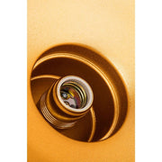 Suspension lamp Kumbet MDL3053 black metal inner gold