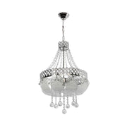 Sare ceiling lamp MDL3550 silver decorated glass and crystal effect stones