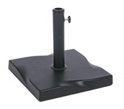 Square umbrella base in black concrete Thessaloniki kg 25