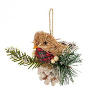 12x Brown Bird Scottish Pendant