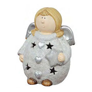 Angelo con led nci-3812 cm. 29 x 18 h 36