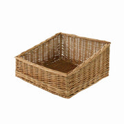 Small wicker display basket cm40x40h21/12