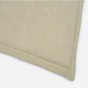 Poly cushion with removable cover in havana sunbed