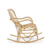 CASIMIRA Rocking Armchair in Natural Rattan 66x82x h88 cm