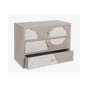 Shiva countertop chest of 3 drawers in wood