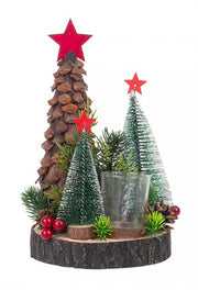 Set of 4 Natural Abel To Candlesticks