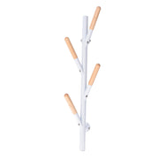 White metal hanger 4 places cm19x18h63