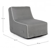 Chaise Longue Rihanna Inflatable Gray