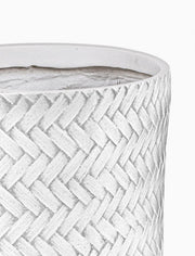 Set4 P.Vaso Bianco Eyelash Braiding