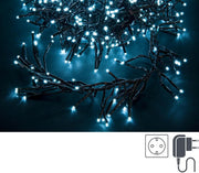 6x Cluster768L White 3mm Wire Green Ip44