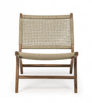Adelita synthetic fiber garden armchair