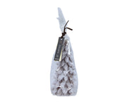 Christmas Glitter Candle Snow Wax H 12.5 x Ø 7 cm