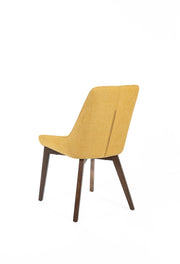 Set of 4 Fabric Chairs 62cm x 49.5cm x 87cm