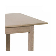 Extendable dining table in elm color in melamine wood cm 70x110 - 150