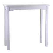 Nantes white wood display table cm154x46xh100