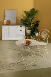 Emily classic table in metal