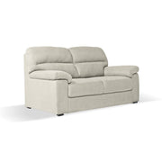 Beige 3-Seater Sofa with Square Legs