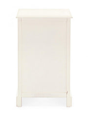 Chest of drawers in wood with three drawers Bianca AMABEL 40x32x h70 cm