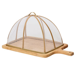 Acacia wood cutting board with natural coating