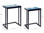 Set of two furnishing coffee tables bizzotto