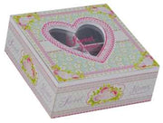 Scatola potathe sweet home ld-7034 cm. 18 x 18 h 7