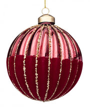 8x Bordeaux Vt Segment Sphere D100