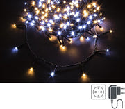 12x 180L White 5mm Green Wire IP44