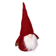 Red brown fabric gnome cm19x17h45