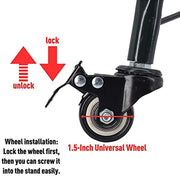 Metal tree base with wheels cm73