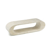 Modern coffee table beige stone tv stand cm 130 x 35 x h 35