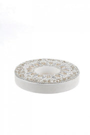 6x Silver Round Rahul Tealight