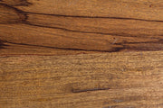 Design style gray coffee table in recycled wood Ø70 - 32 cm