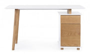 MONTREAL desk with chest of drawers 140X60X76h cm