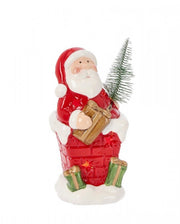 6x Carlene Santa Claus Decoration