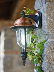 Aluminum Stake with Copper Cover and Transparent Diffuser graycopper