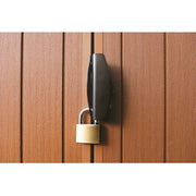 Outdoor Storage Shed - 6X4 ft, Brown