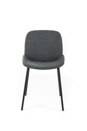 Set of 4 Fabric Chairs 57cm x 46cm H. 80cm
