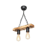 Lagun ASZ1235 industrial rustic pendant lamp with 2 lights