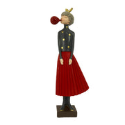 Dove resin woman cm16,5x10,5h44