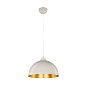 Topak ASZ0948 suspension lamp in white metal