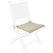 Poly beige cushion 42x42xH3 cm bizzotto