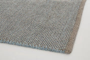 Blue outdoor rug in hand-woven synthetic fiber 170x240