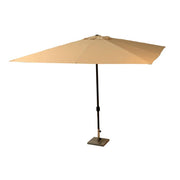Umbrella Michigan central pole 3x3 cm sand in aluminum without base