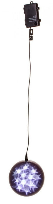 Black Sphere Pendant Light with 24 Lights - 150cm Diameter