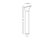 Outdoor Aluminum Die-Cast Lamp with Opal Diffuser - Max Height 160mm - IP44 Aluminum