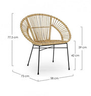 Tolima Natural Armchair