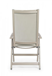 Reclining outdoor armchair Tortora VICTOR 59x71x h113 cm