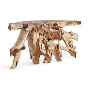 Lisandra natural wood console 150x45 cm